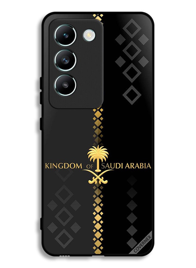 Covernex Vivo V30 Lite 4G Protective Case Cover Kingdom Of Saudi Arabia Pattern - Image 1