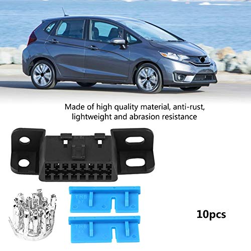 Aramox Female Connector Kit, OBD2 II 16Pin Female Connector OBDII Cable Car Auto Adapter Plug Shell Kit for J1962 - Image 3