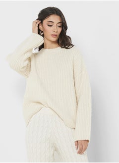 Oversized Knitted Sweater - pzsku/Z968AFB26C0525F26BF45Z/45/_/1725626397/2436b436-33eb-4519-b6f7-471d2c6d36e4