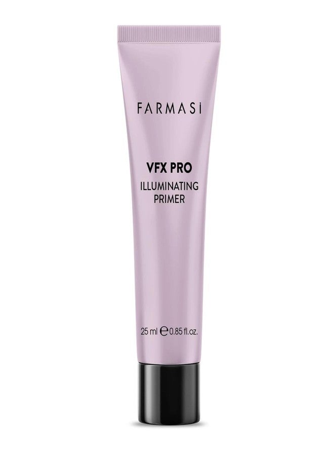 FARMASi VFX Pro Camera Ready Primer Makeup, Smoothing Face Primer, Evens the Appearance of Skin Tone & Redness, Hydrates & Improves Makeup Wear, Lightweight Coverage, 0.85 fl.oz / 25 ml (Illuminating)