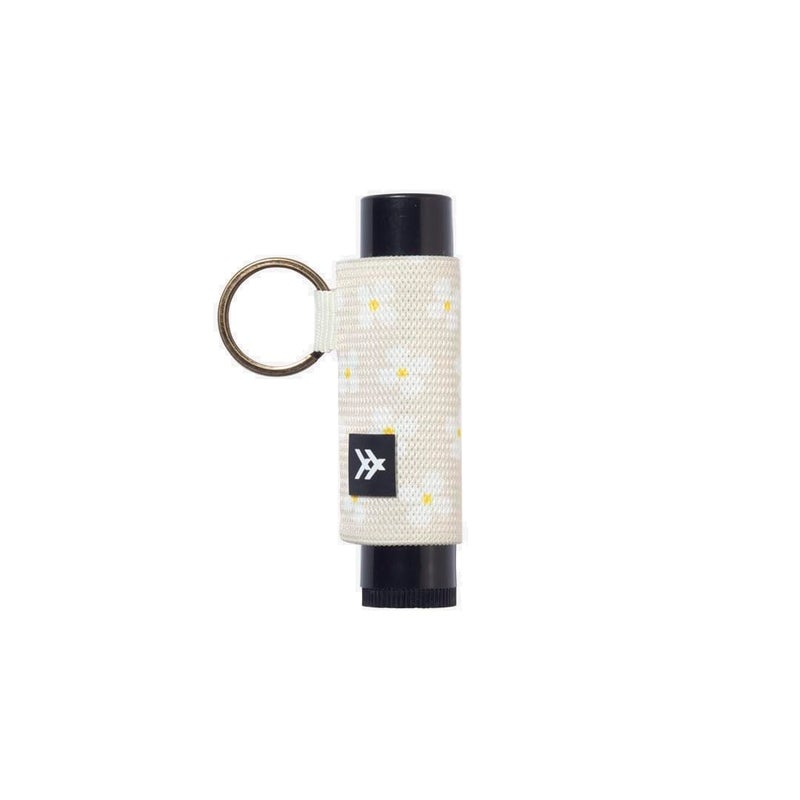 Thread Wallets Elastic Chapstick and Lip Gloss Holder Keychain (Luna Beige) - Image 2