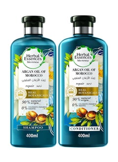 Herbal Essences Herbal Essences Bio Renew Argan Oil of Morocco Shampoo 400ml with Conditioner 400ml  - Image 1