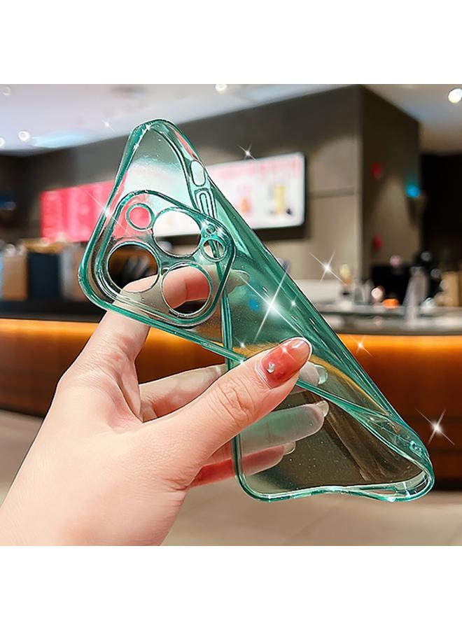 زبون جراب لهاتف iPhone 12 من مادة TPU اللامعة والبودرة - Image 5