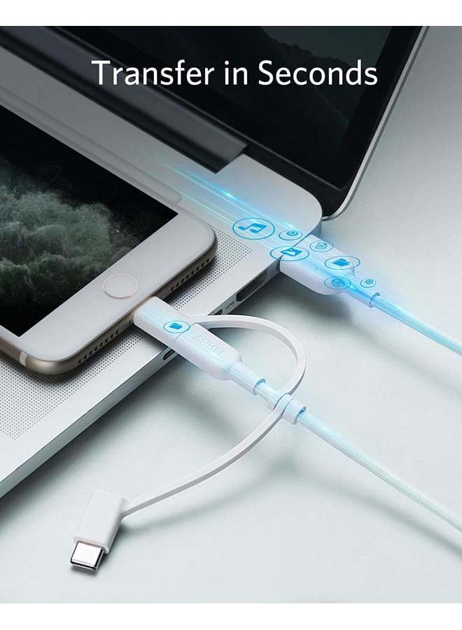 كابل باور لاين II من USB-A إلى Lightning 3 في 1 بطول 1 متر - Image 5