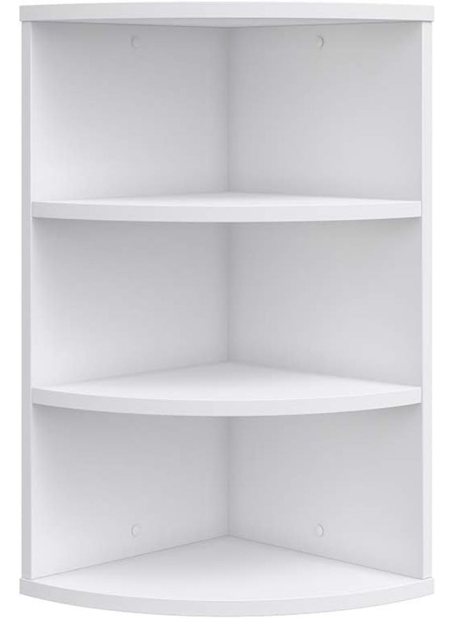 Vicco Ecki Children's Corner Shelf, Hanging Shelf, White, 60 x 30 cm, Wall Shelf - Image 1