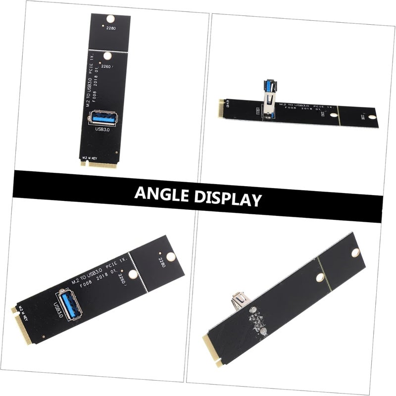 بطاقات توسعة USB من SECFOU 4 قطع إلى محول USB لتحسين الاتصال والأداء نقل بيانات عالي السرعة لأجهزة الكمبيوتر المكتبية و - Image 4