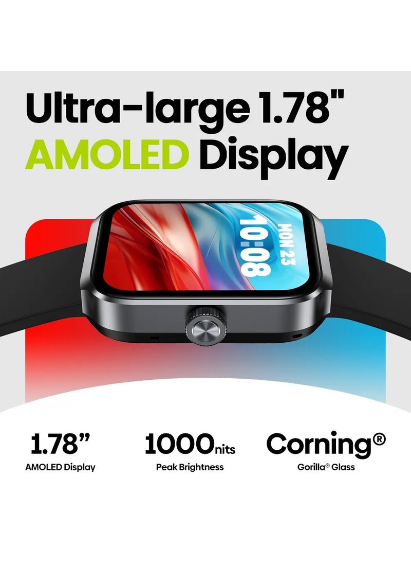 Zeblaze - Zeblaze Beyond 3 Plus GPS Smart Watch 1.78 Ultra HD Amoled Display Built-in GPS And Route Import Bluetooth Calling 3 ATM Water Resistance - Image 1