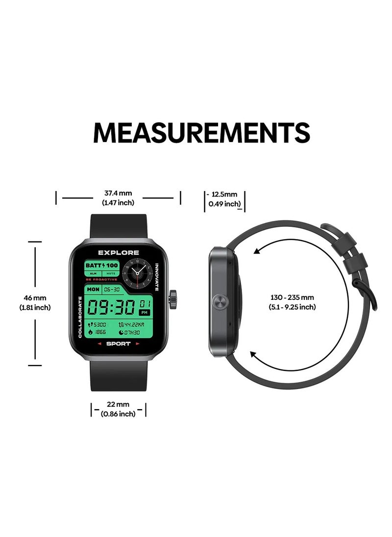 Zeblaze - Zeblaze Beyond 3 Plus GPS Smart Watch 1.78 Ultra HD Amoled Display Built-in GPS And Route Import Bluetooth Calling 3 ATM Water Resistance - Image 1