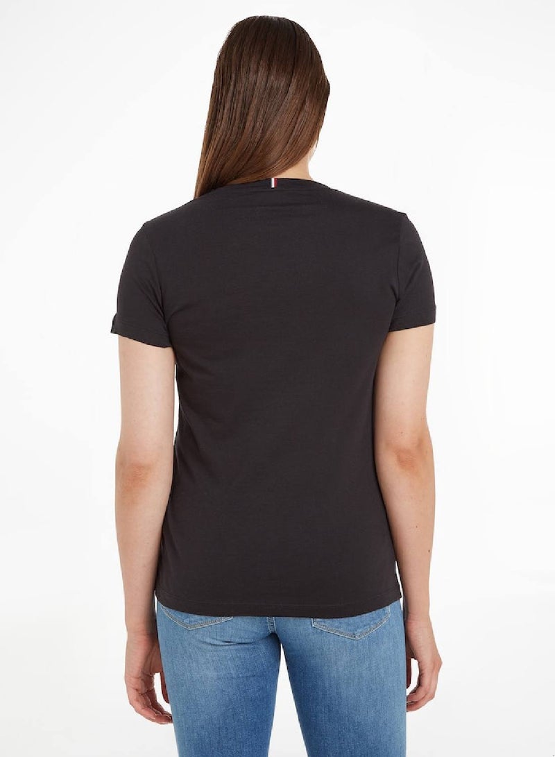 TOMMY HILFIGER Heritage Crew Neck T-Shirt - Image 3