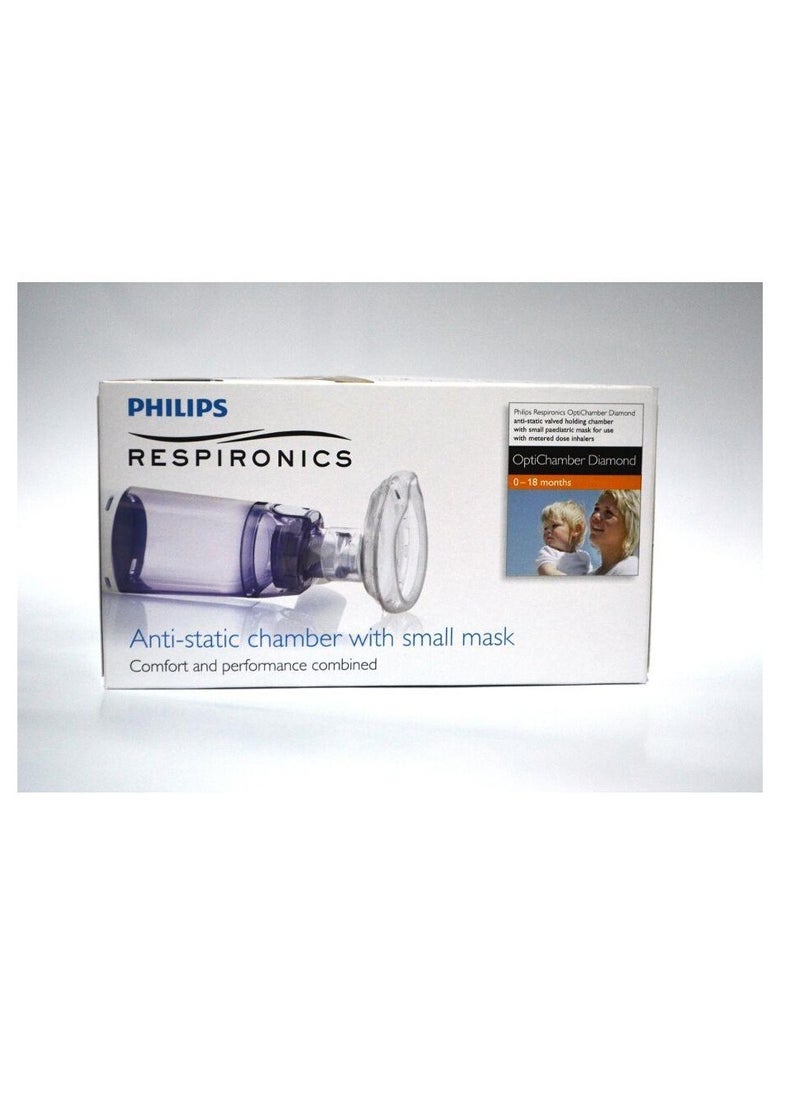 PHILIPS AVENT - Philips Respironics Opti Chamber Diamond With Small Mask - Image 1