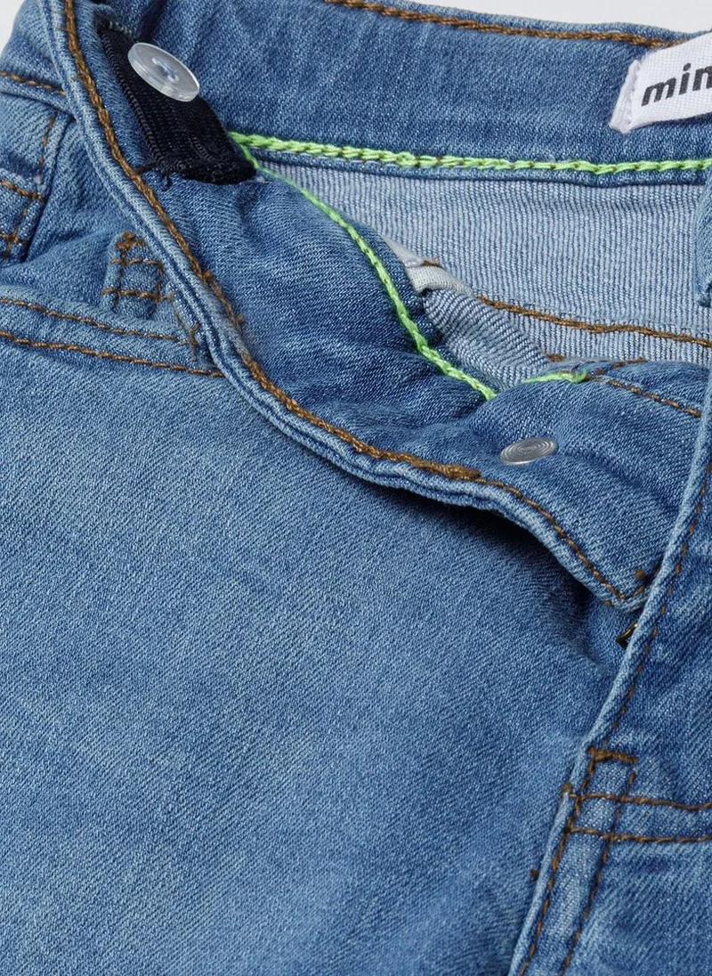 MINOTI Teen Stretch Denim Jeans with Classic Five-Pocket Design
