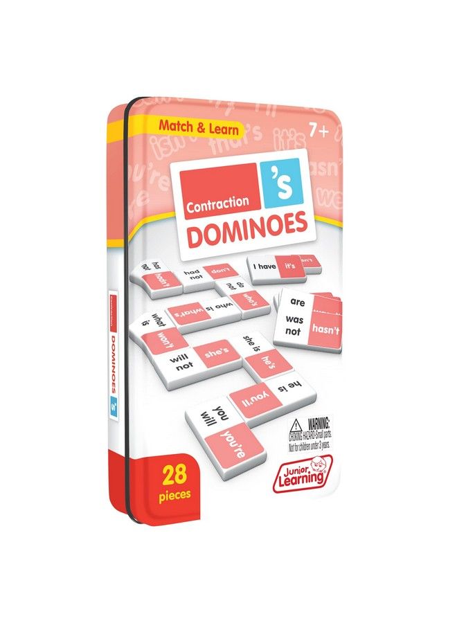 Junior Learning Contraction Match & Learn Dominoes - Image 2