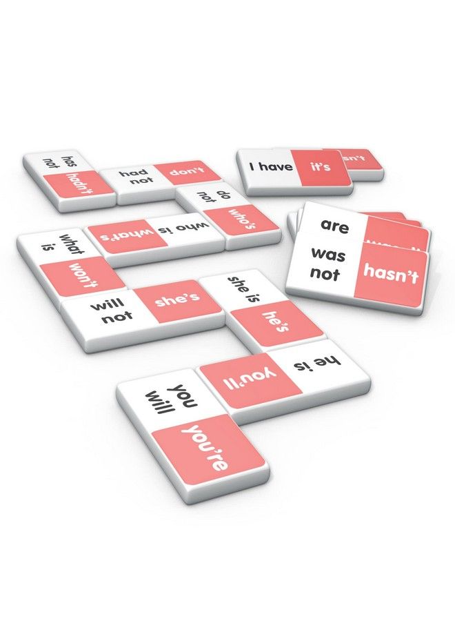 Junior Learning Contraction Match & Learn Dominoes - Image 3