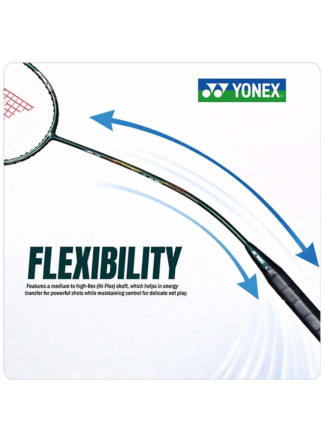 يونيكس مضرب تنس الريشة يونيكس جرافيت أستروكس لايت 43I مع غطاء كامل - إطار خفيف الوزن وعالي القوة لضربات ساحقة سريعة وتحكم وأداء شامل - Image 3
