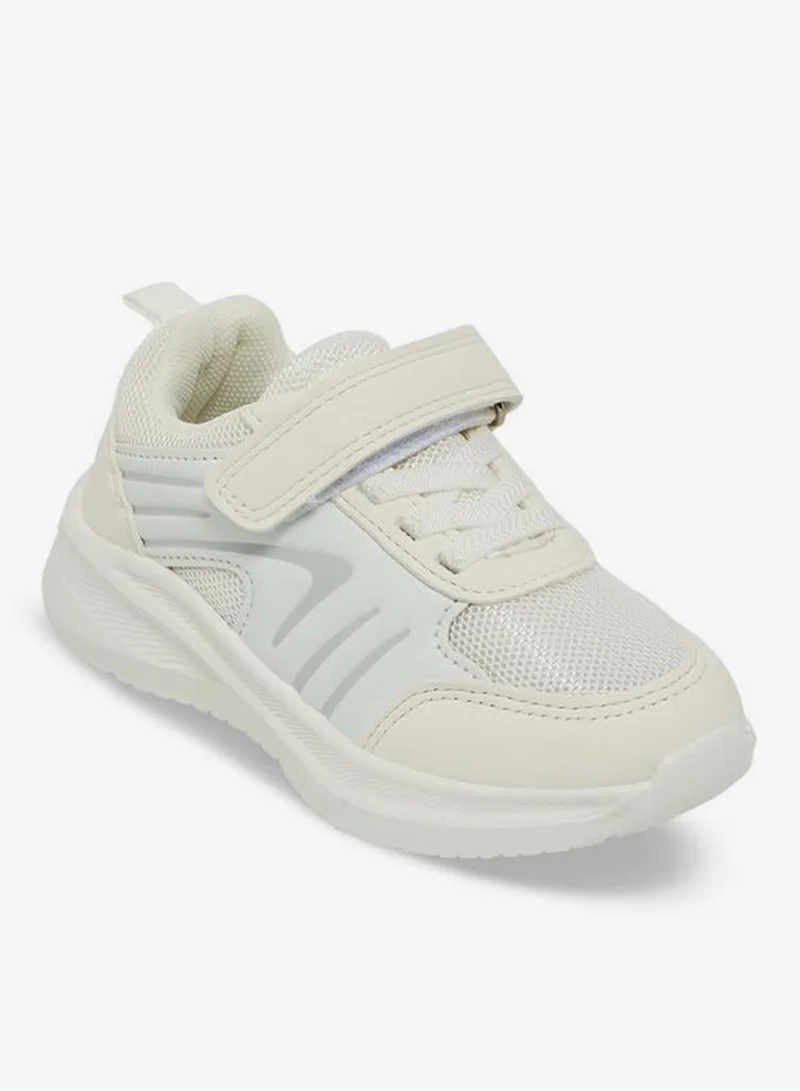 Juniors Boys Hook & Loop Ankle School Sneakers