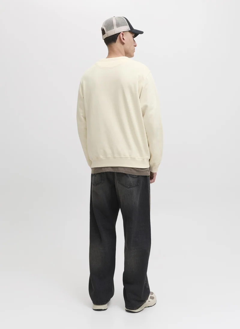 JACK & JONES Embellished Pullover Sweatshirt