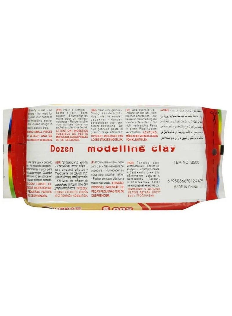 Dozen Air Hardening Modelling Clay 500G - Image 2