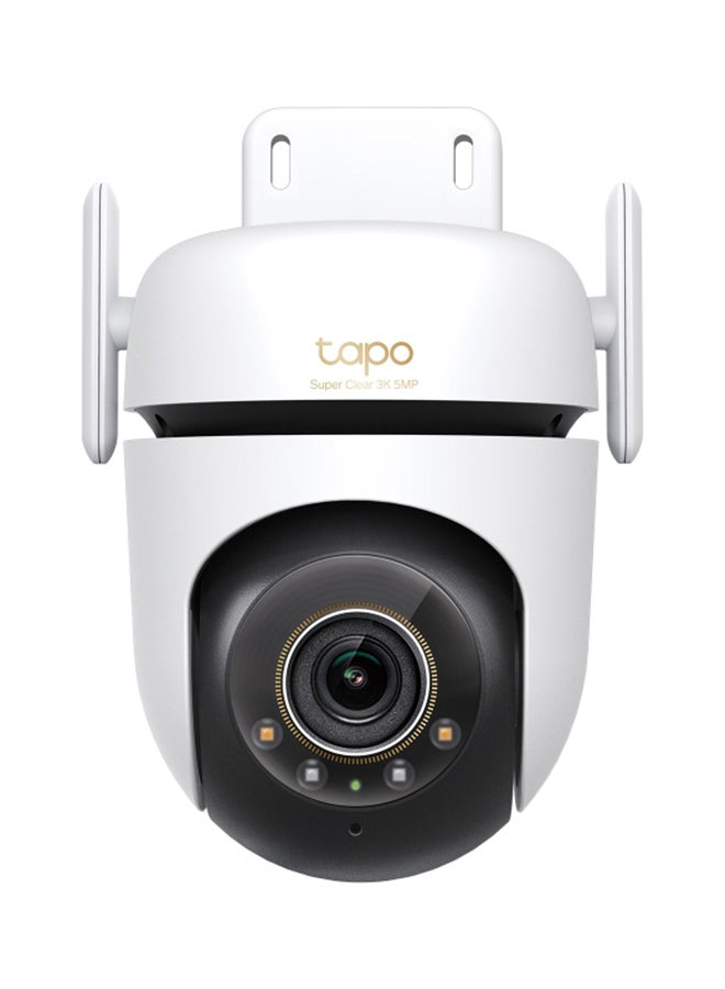 تي بي لينك كاميرا أمان واي فاي خارجية بان/ميل Tapo TC43 3K 5MP (2880×1620 بكسل) بزاوية رؤية بانورامية 360°، مقاومة للعوامل الجوية IP66 - Image 2