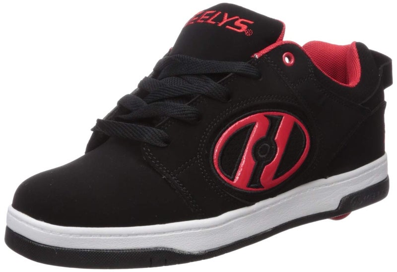 HEELYS Voyager Unisex Adult Athletic Skate Shoe|Black/Red - Image 1