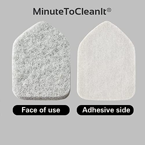 MinuteToCleanIt Replacement Head Scrubber Refill for Extendable Bathroom Tile Scrubber Brush - Pack of 2X Scrubber Sponge Refills - Image 2