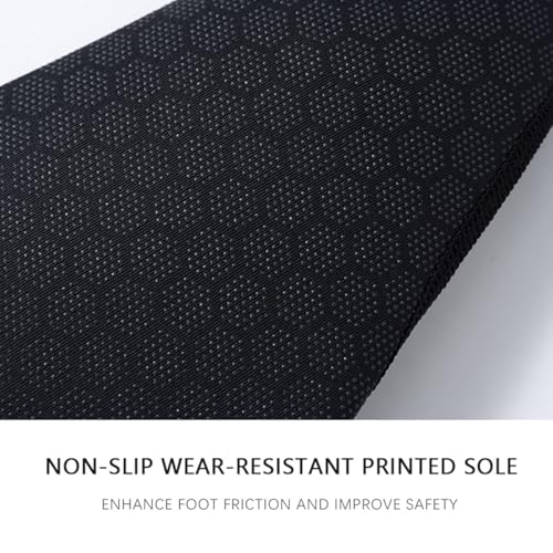 nitescuba Diving Socks,2.5mm Neoprene Wetsuit Beach Volleyball Fin Water Socks for Snorkeling Surfing Swimming,Black,L - Image 3