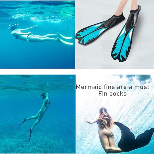 nitescuba Diving Socks,2.5mm Neoprene Wetsuit Beach Volleyball Fin Water Socks for Snorkeling Surfing Swimming,Black,L - Image 4