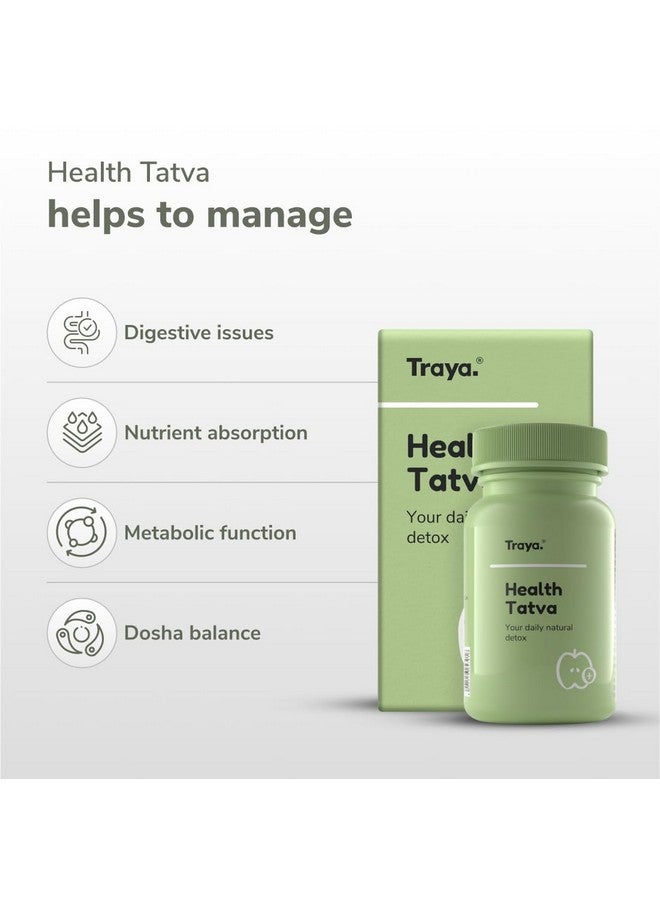 Traya Gut Health Combo Tablets, Immunity & Metabolism Boosters Tablets, Digestive Enzymes, Stress Relief, Acidity Remedies, Gutt Shuddhi (30 Tablets) + Health Tatva (60 Tablets) - Image 5
