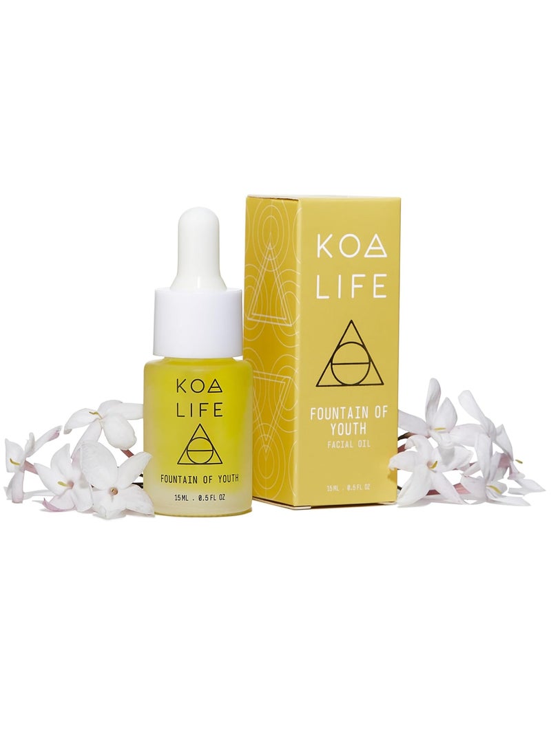 KOA LIFE KOA LIFE DoctorFormulated AntiAging Rosehip Face Oil Made in USA Organic Vegan Cruelty  Chemical Free Fountain of Youth 