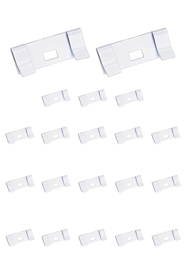 AccEncyc 20 PCs Vertical Blind Repair Vane Metal Tabs Replacement Fixer Kit for Slats - Image 1