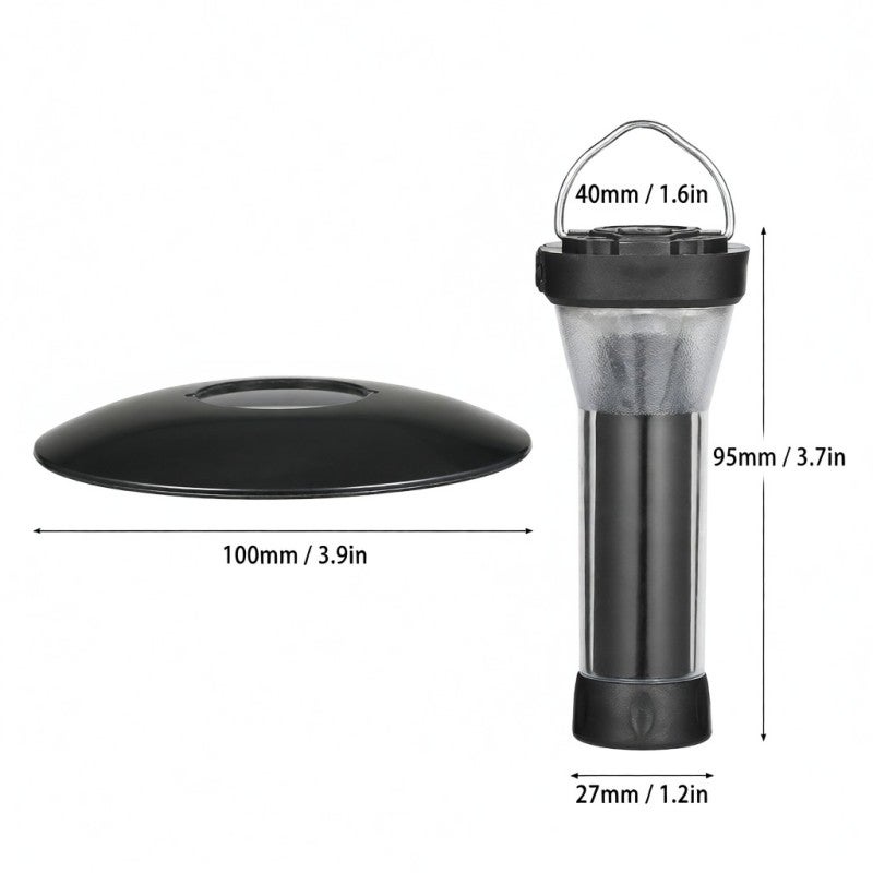 YSANAM USB Rechargeable Flashlight Waterproof Camping Tent Light Magnetic Work Light with Tripod for Outdoor Camping Emergency - Image 5