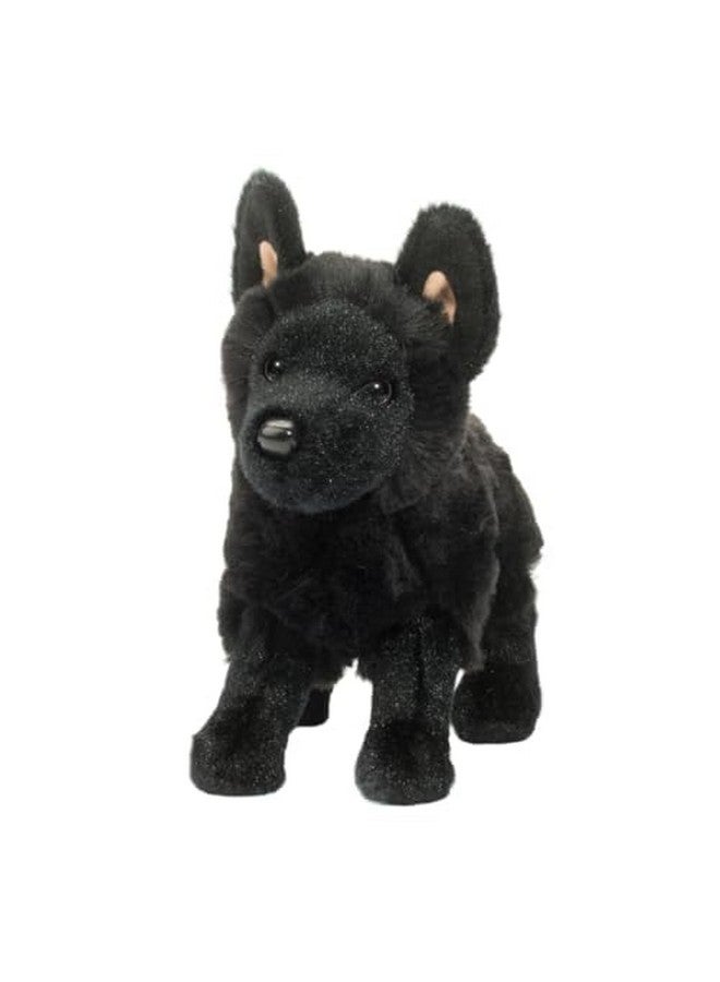 دوغلاس دمية دوغلاس هاركو، كلب الراعي الألماني الأسود المحشوة - Image 2