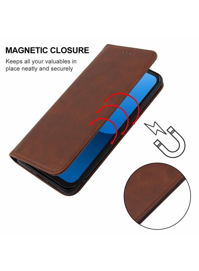 Zaboon Case For Fairphone 5 Magnetic Closure Leather Phone Case - Image 5