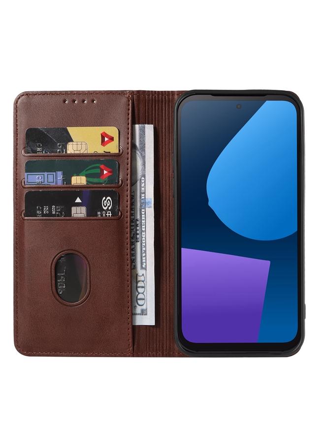 Zaboon Case For Fairphone 5 Magnetic Closure Leather Phone Case - Image 3