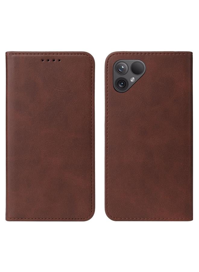 Zaboon Case For Fairphone 5 Magnetic Closure Leather Phone Case - Image 2