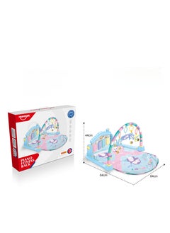 HUANGER Safe Premium-grade Material Piano Fitness Mat With Music and Light for Kids（Smart Baby Gym with Music） 