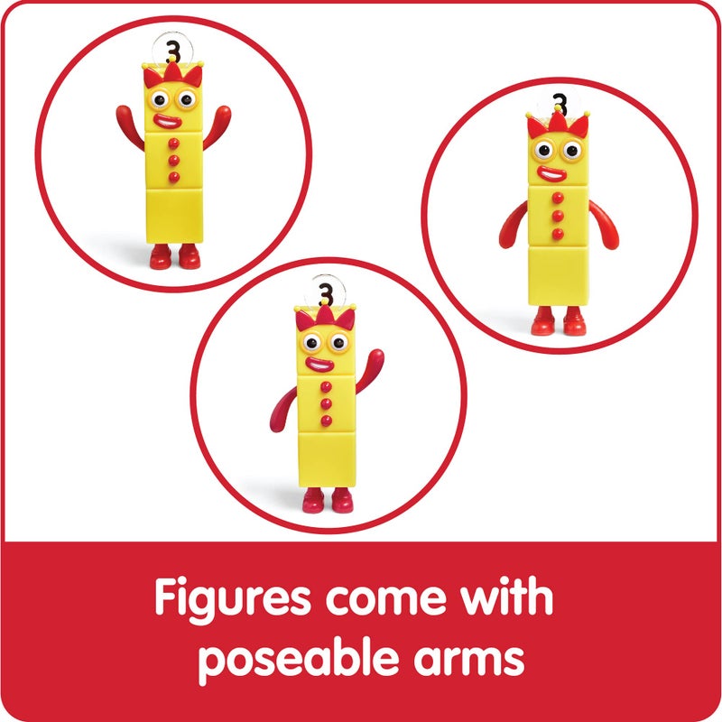 hand2mind hand2mind Numberblocks Friends One to Five Figures, Cartoon Action Figure Set, Toy Figures, Play Figure Playsets, Small Figurines for Kids, Number Toys, Math Toys for Kids 3-5, Birthday Gifts for Kids - Image 5