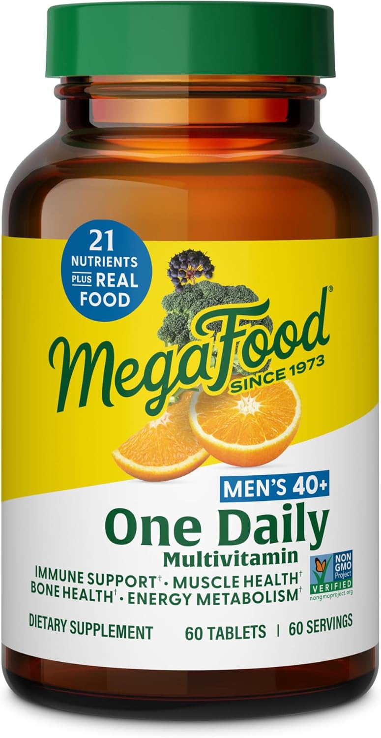 MegaFood ميغا فود فيتامينات متعددة للرجال 40+ يوميًا - Image 1