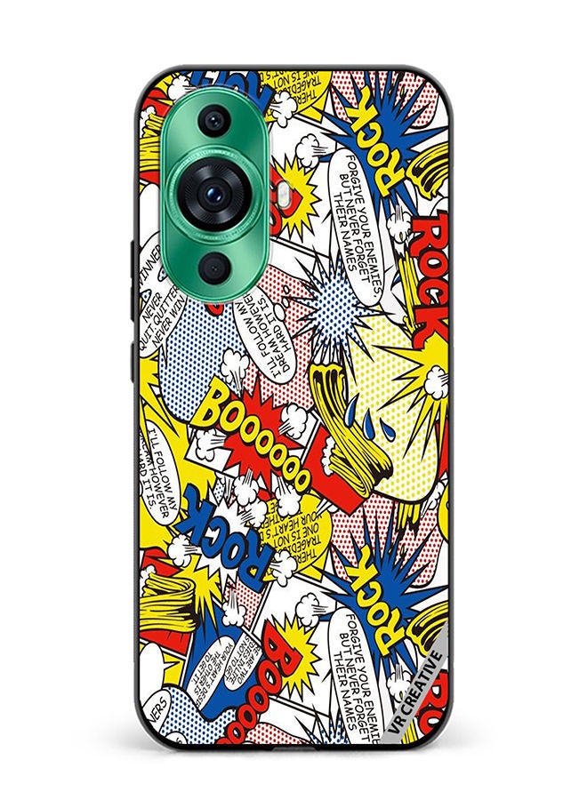 VR CREATIVE Protective Case Cover For Huawei nova 11 Pop Art Design Multicolour - Image 1