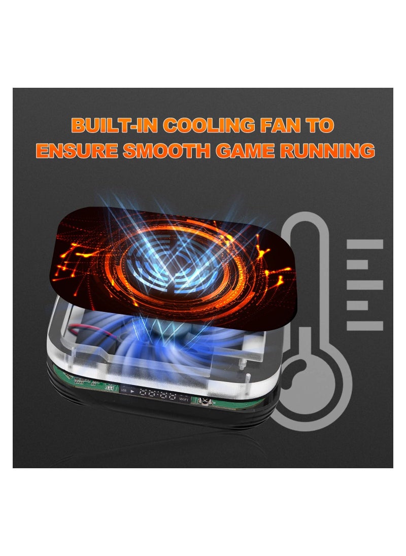 Super Console X4 Plus, Video Game Console Pre-Built-in 60000+Games, Retro Game Console Compatible, with 65+ emulators,EmuELEC 4.6/Android 11.0/CoreE, S905x4, 4K UHD Display, 2 Controllers included - Image 2