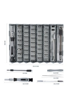Y&D 126 in 1 Precision Screwdriver Set Magnetic Driver Kit with Flexible Shaft Electronics Repair Tool for Mobile Phone Watch Computer Camera  - Image 2