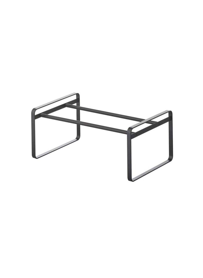 INDIAN DECOR INDIAN DECOR 28498 Small Shoe Rack Storage Mini Shoe Bench Entry Stool Bench Bed End Stool Shelf Shoes Storage Slipers Organizer Hallway Entryway Under The Bed Stool Bedroom Color Black  - Image 4