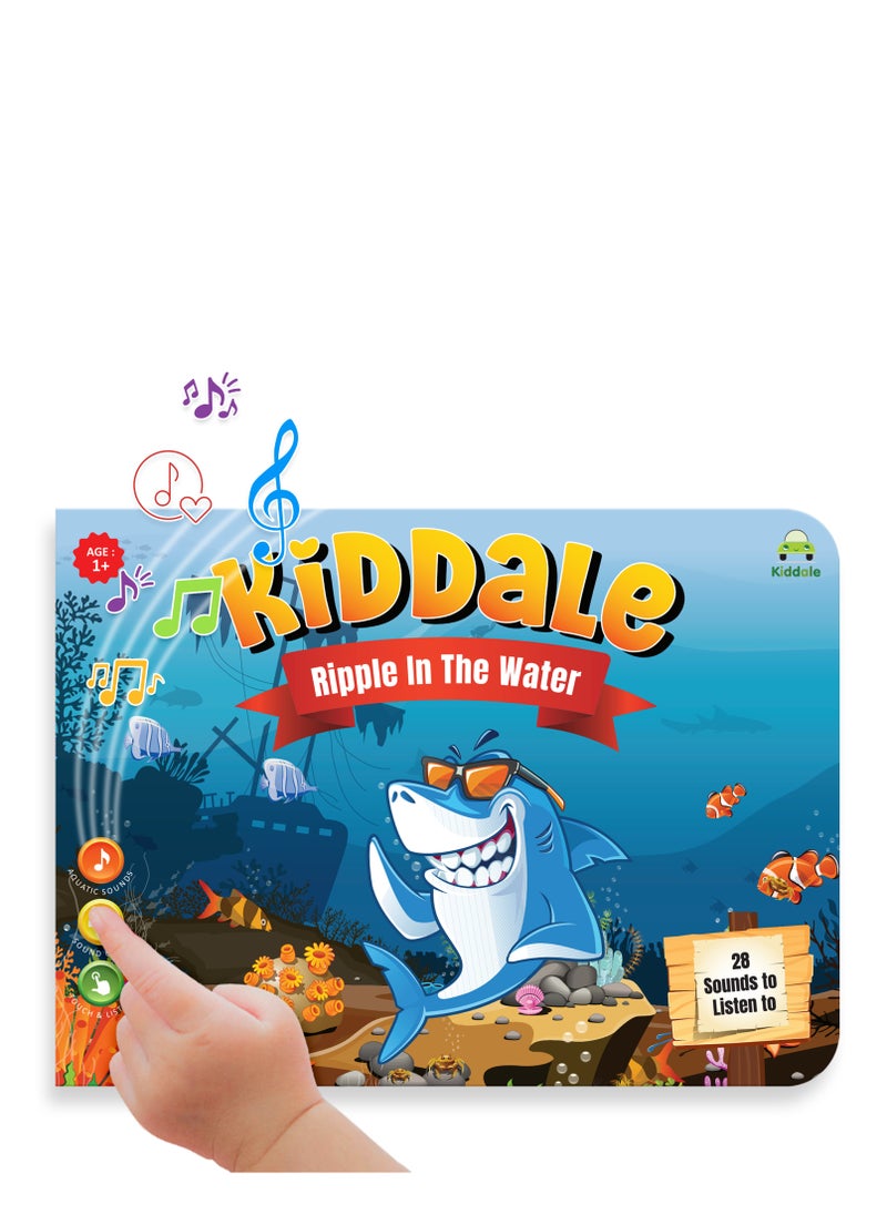 Kiddale - Aquatic Animal Rhymes Musical Sound Book for 1+ Year Olds - Image 1