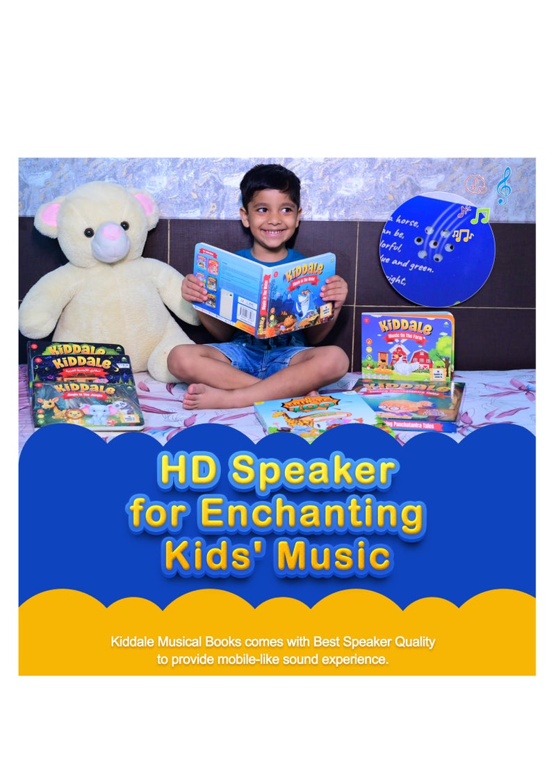 Kiddale - Aquatic Animal Rhymes Musical Sound Book for 1+ Year Olds - Image 1