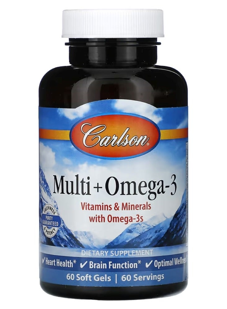 Multi + Omega-3 60 Soft Gels 60 Soft Gel