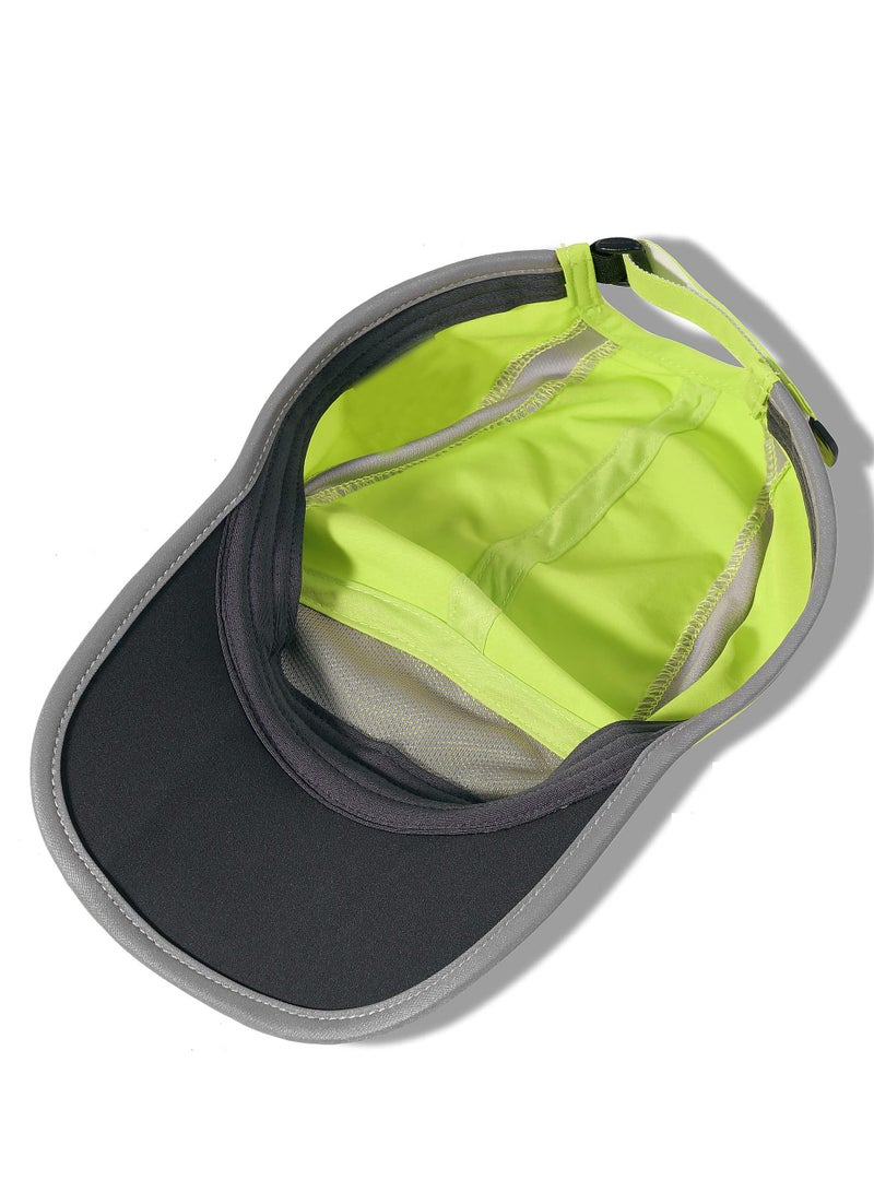 Adjustable UPF 50+ Reflective Baseball Cap Outdoor Sports Hat Cools When Wet Ideal for Active Lifestyle - Image 4
