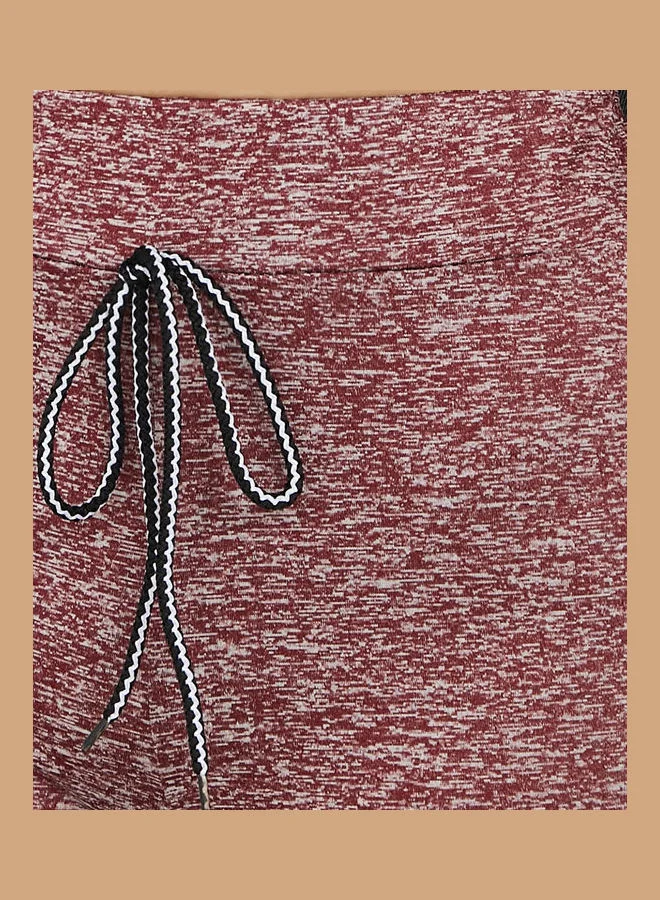 Styli Drawstring Waistband Marl Leggings