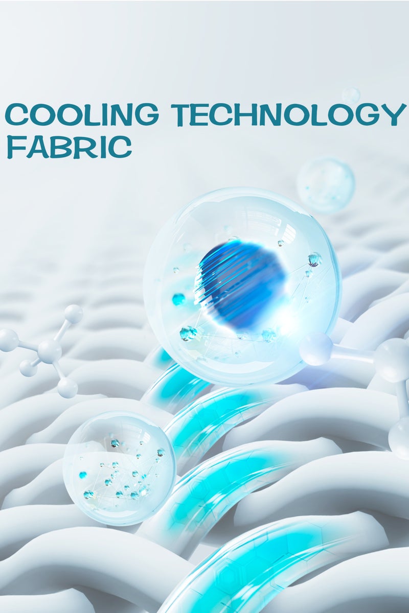 4 أزواج جوارب تبريد نسائية - تقنية تبريد فورية | مضادة للعرق والرائحة | خليط قطني فاخر (أسود*2/أبيض/رمادي) | أساسي صيفي توصيل سريع للإمارات - Image 5