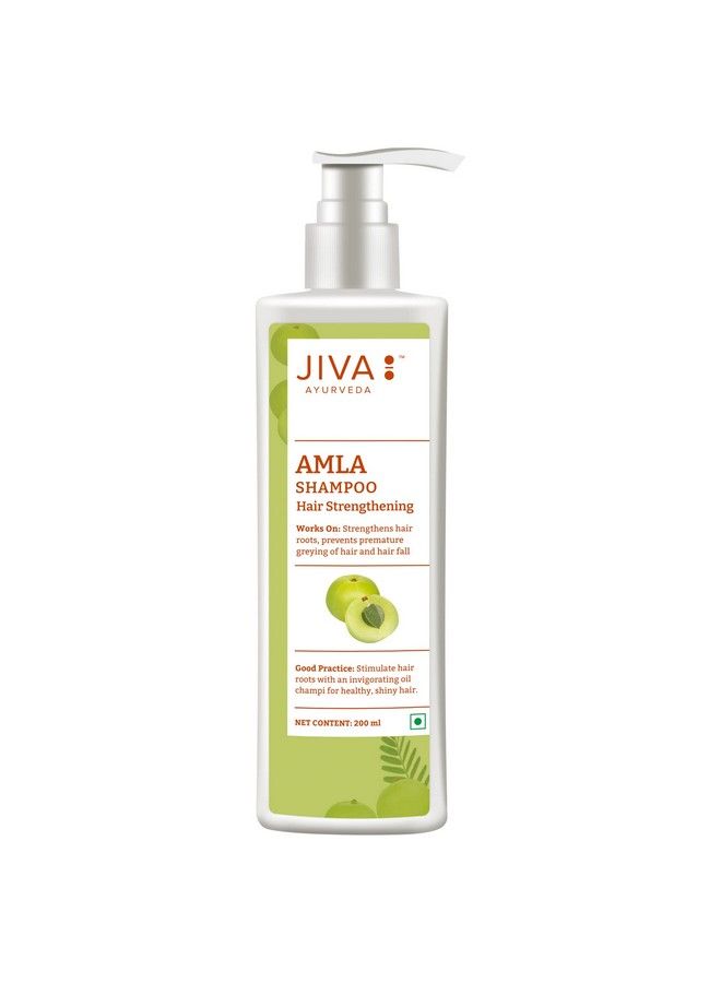 Jiva Amla Shampoo ;Anti Hair Fall Shampoo For Men & Women 200 Ml (Pack Of 1) - Image 2