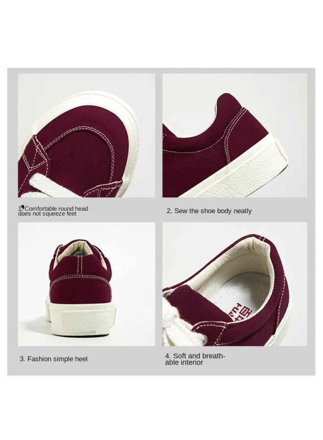 UNIVERSAL Classic Thick-sole Canvas Shoes - Men's Casual Sneakers For Spring And Autumn, Versatile And Lightweight Student Shoes, Unisex Couple Shoes - Image 5