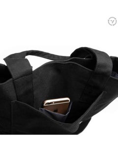 vooray Zoey Tote Bag Organic Obsidian Standard  - Image 2